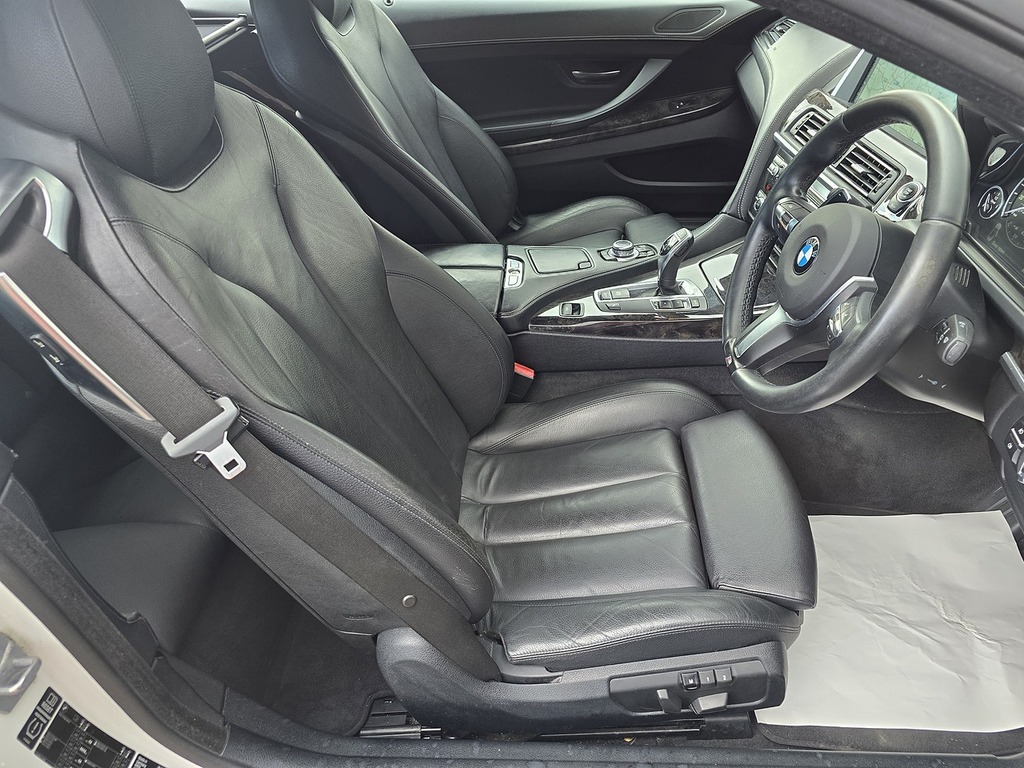 BMW 6 Series 640D M Sport White #4