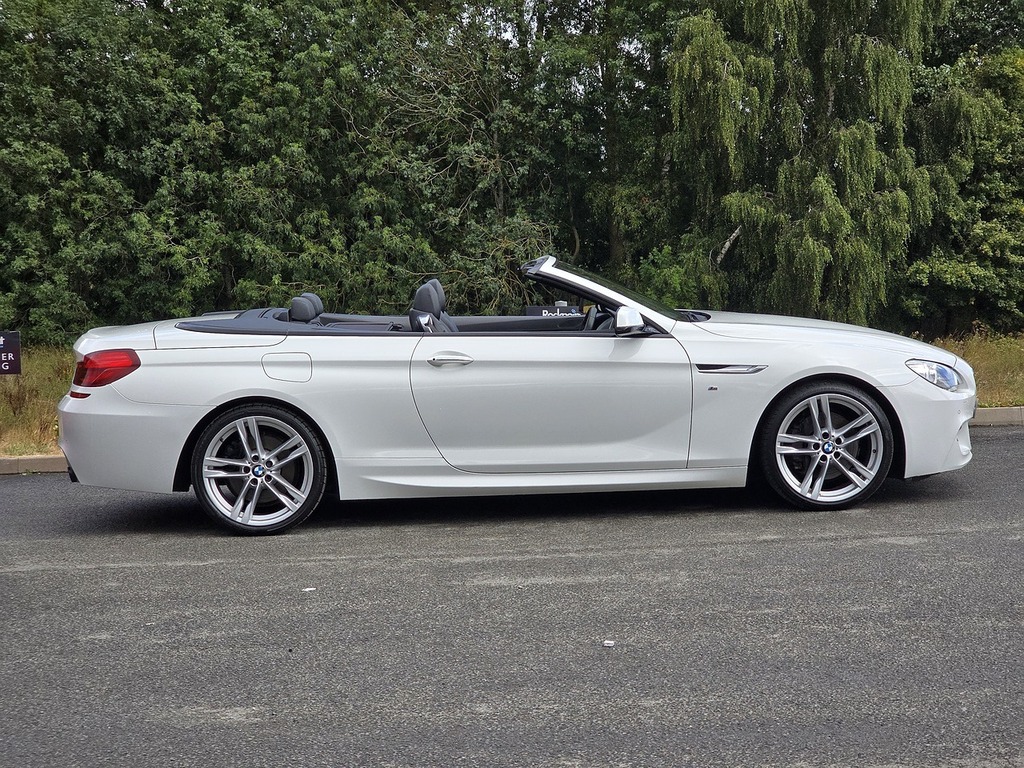 BMW 6 Series 640D M Sport White #6