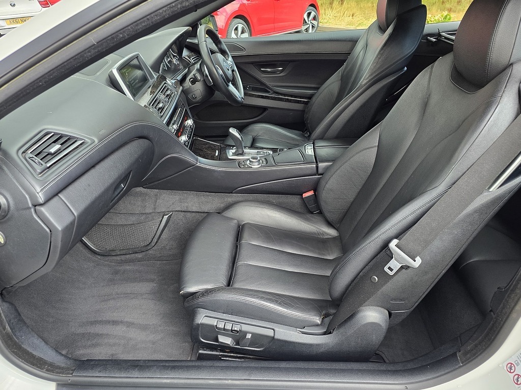 BMW 6 Series 640D M Sport White #5