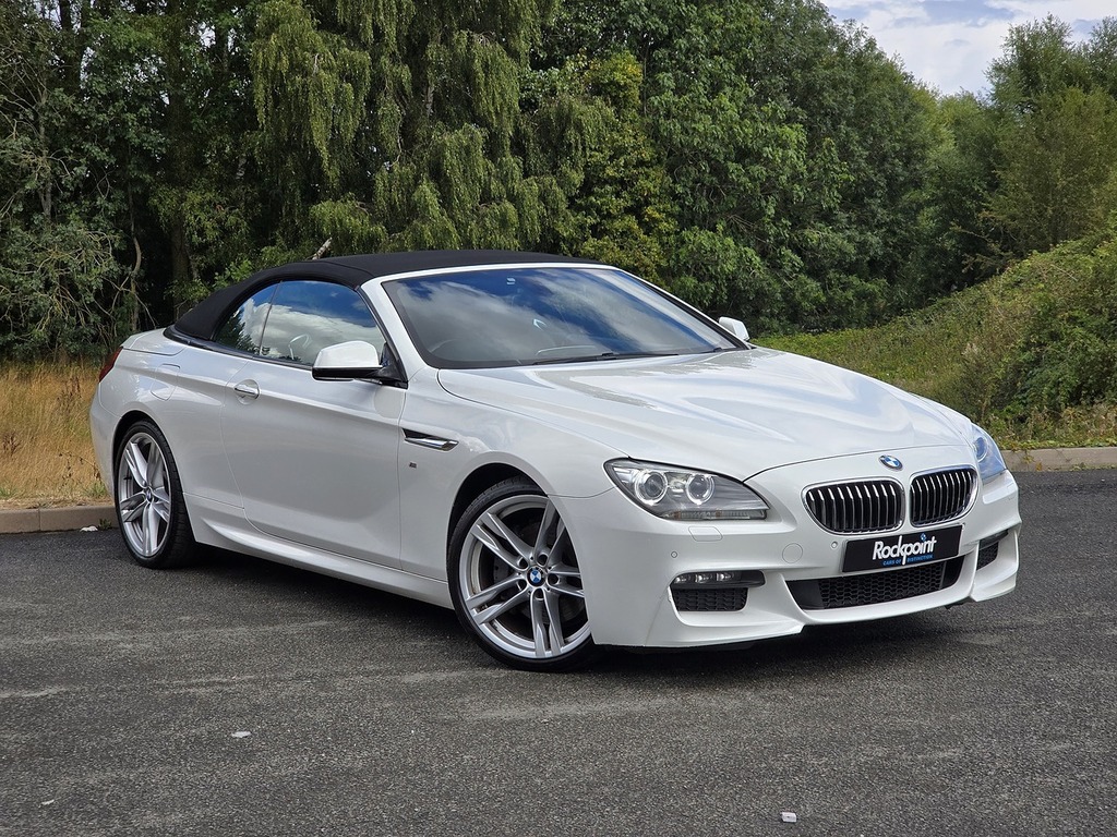 BMW 6 Series 640D M Sport White #2