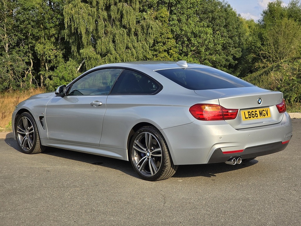 BMW 4 Series 430D M Sport Silver #2
