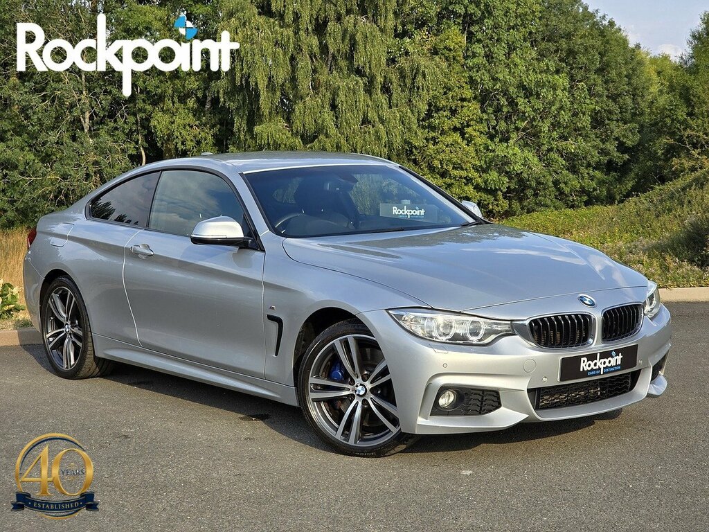 BMW 4 Series 430D M Sport Silver