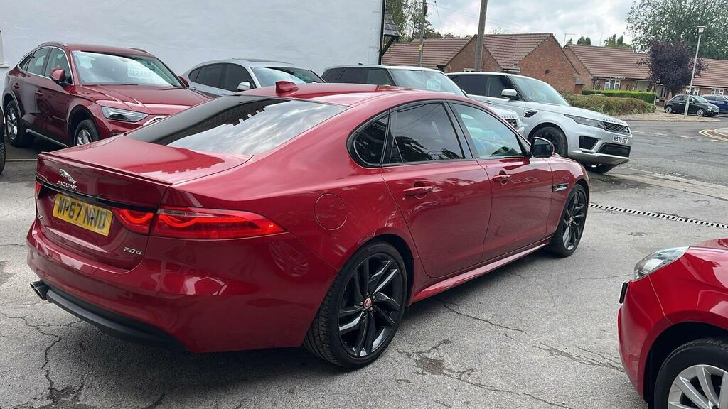 Jaguar XF 2.0D R-sport Euro 6 Ss WP67NND Red #4
