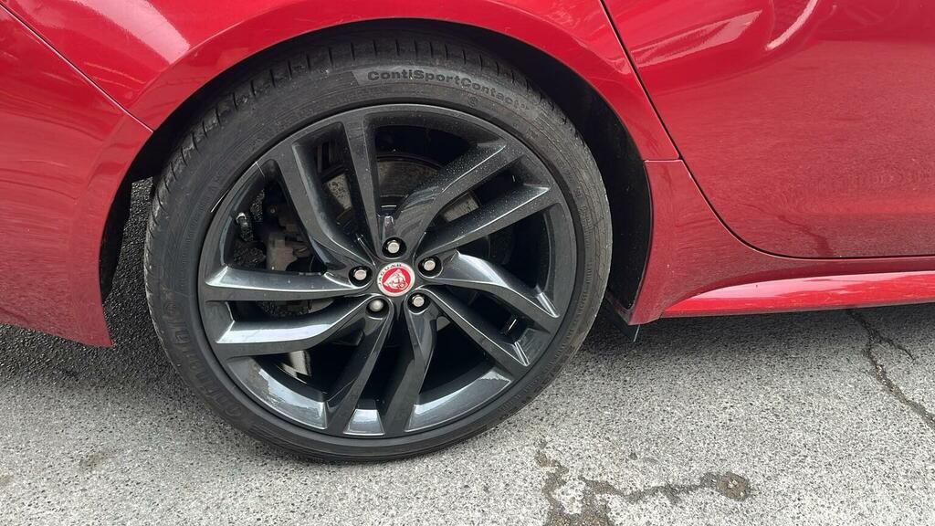 Jaguar XF 2.0D R-sport Euro 6 Ss WP67NND Red #5