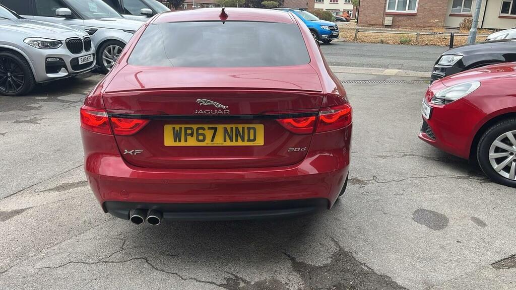 Jaguar XF 2.0D R-sport Euro 6 Ss WP67NND Red #3