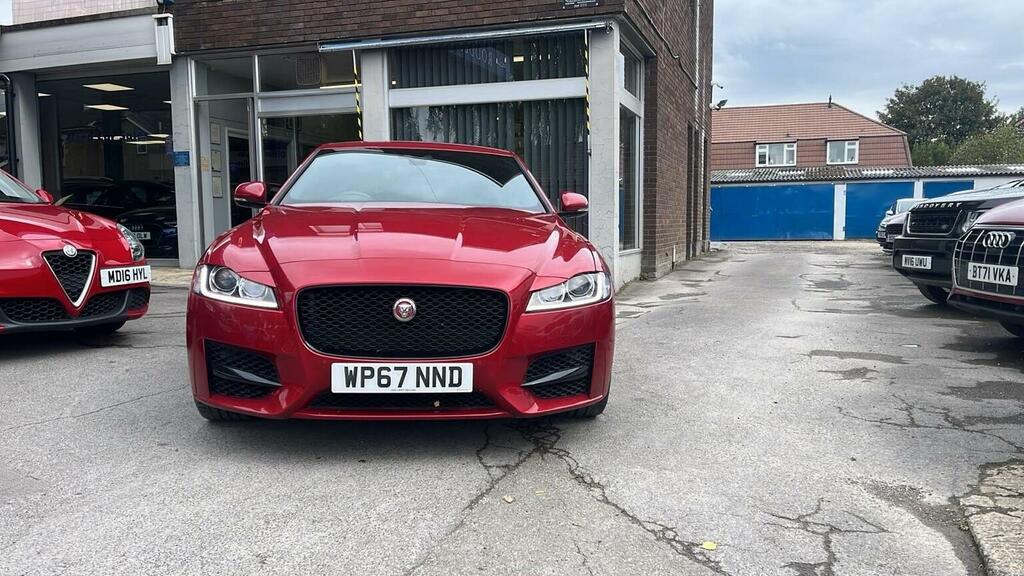 Jaguar XF 2.0D R-sport Euro 6 Ss Red