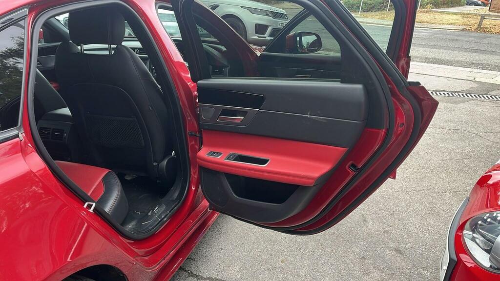 Jaguar XF 2.0D R-sport Euro 6 Ss WP67NND Red #6