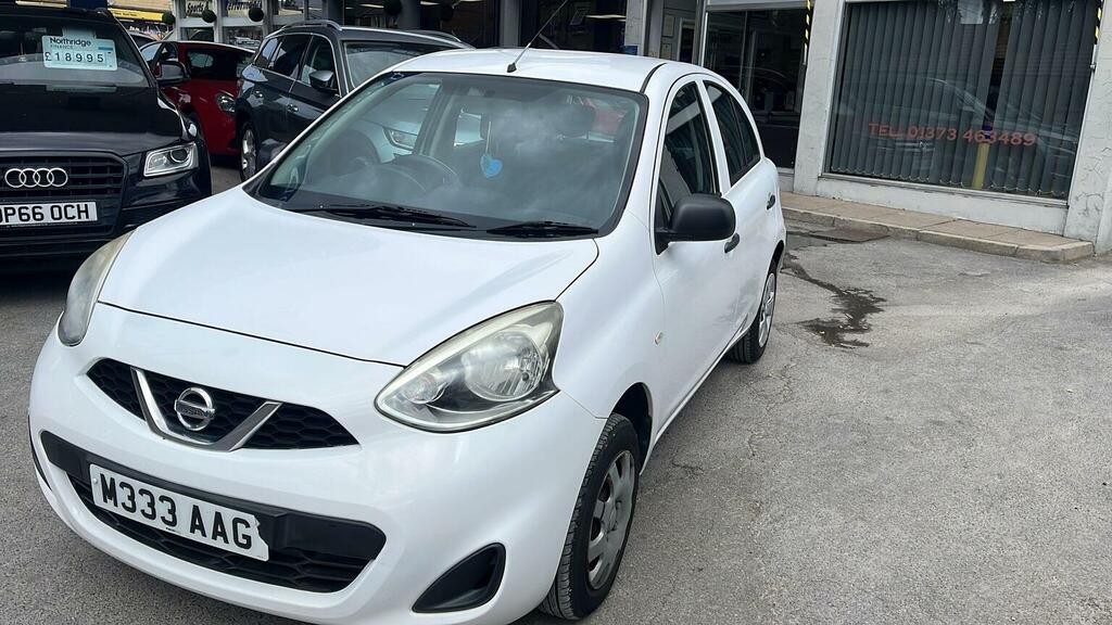 Nissan Micra 1.2 Visia Euro 5 White #2