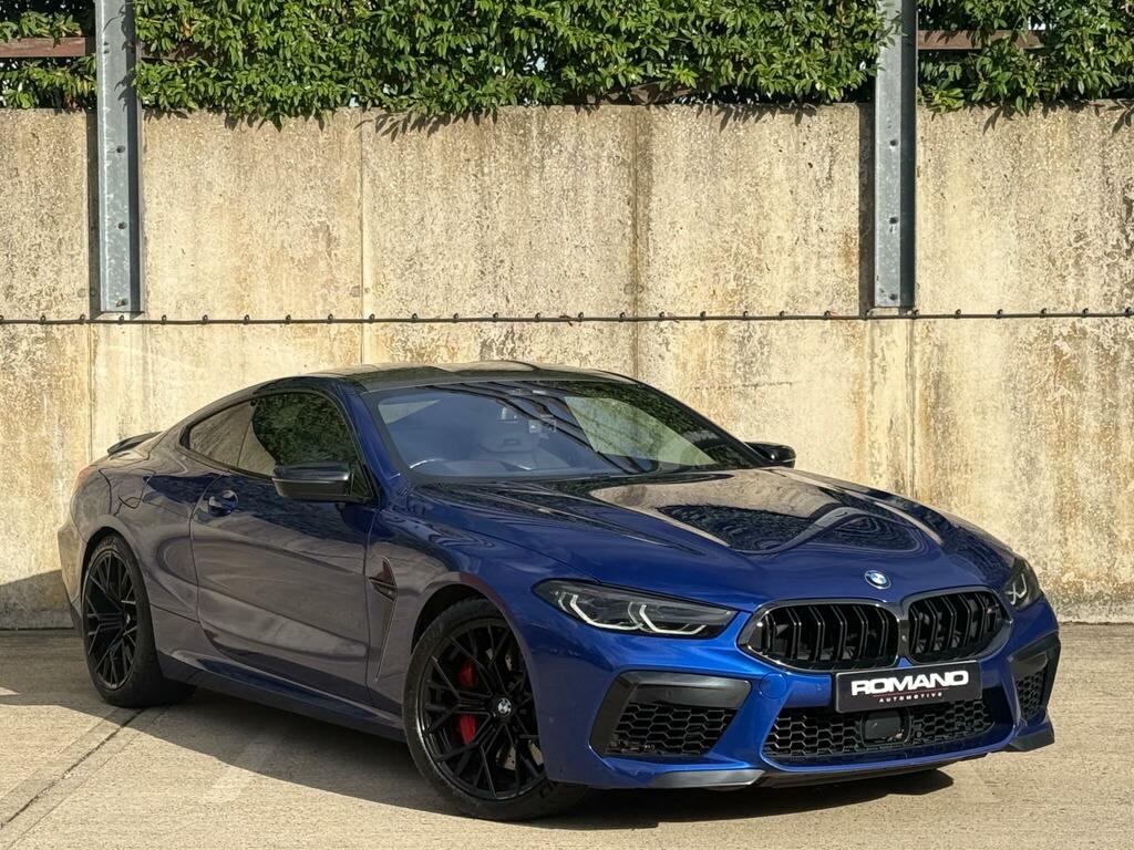 BMW M8 Competition Blue