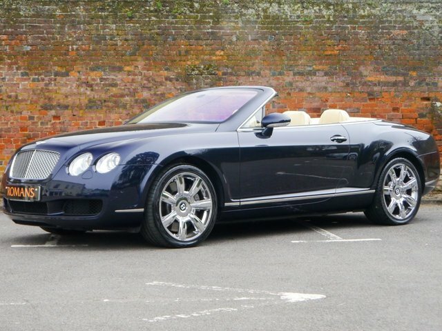 Bentley Continental Gt 6.0 W12 Gtc Convertible 4Wd Euro 4 Blue
