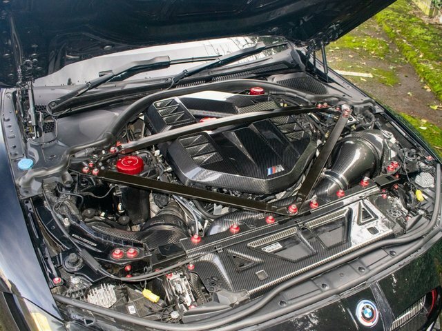 BMW M3 3.0 Biturbo Competition M Saloon Steptr Black #2