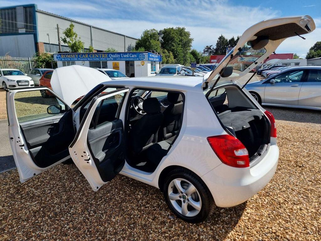 Skoda Fabia Hatchback Red #12