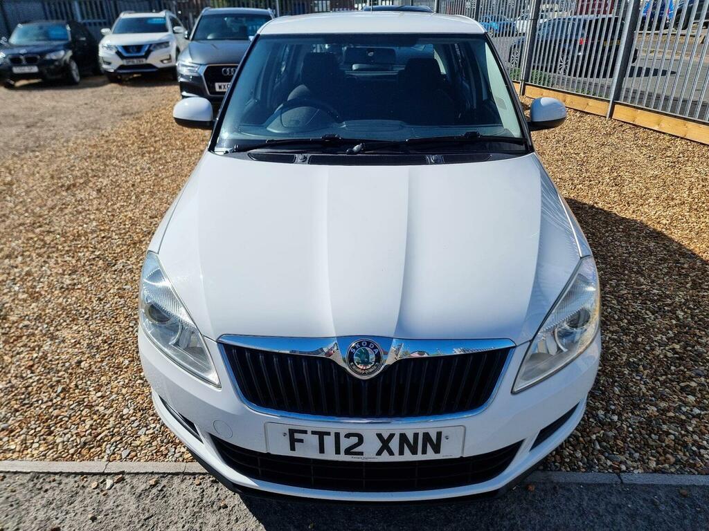 Skoda Fabia 1.2 Tsi Se Dsg Euro 5 White #2
