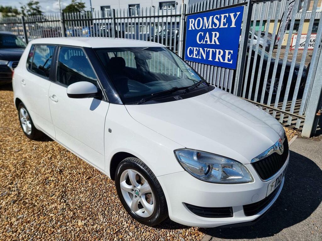 Skoda Fabia 1.2 Tsi Se Dsg Euro 5 White