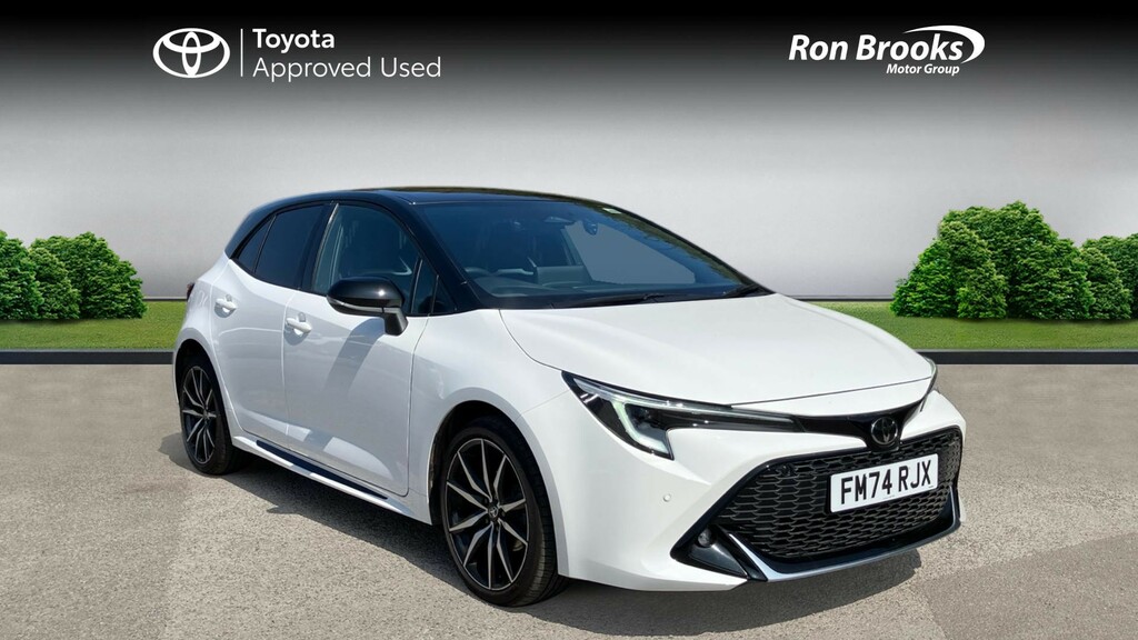 Toyota Corolla 1.8 Vvt-h Gr Sport Cvt Eur White
