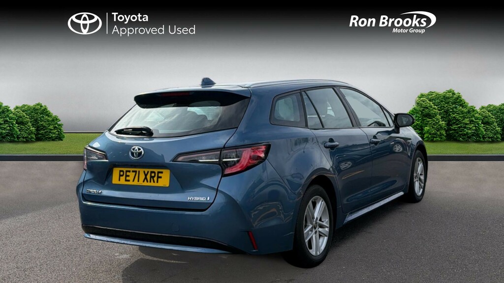 Toyota Corolla 1.8 Vvt-h Icon Touring Spo Blue #2
