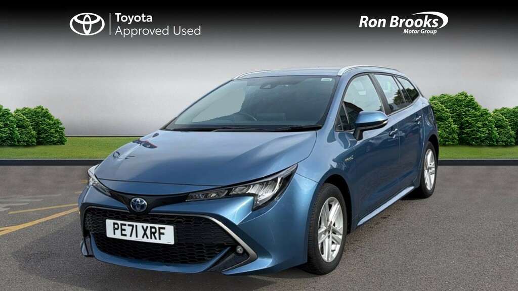Toyota Corolla 1.8 Vvt-h Icon Touring Spo Blue #3