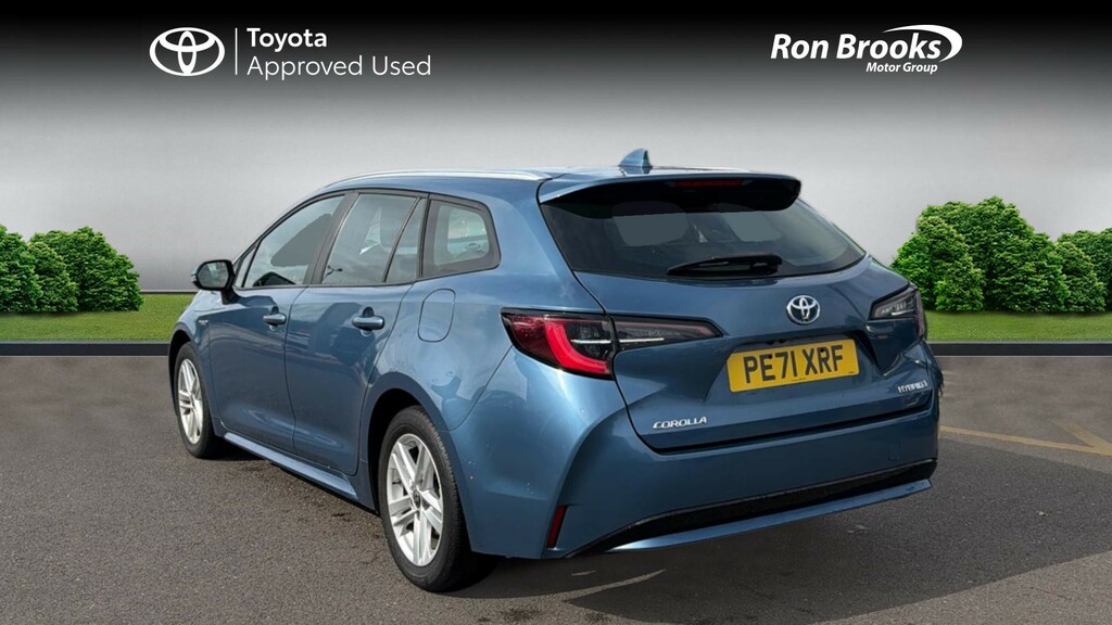 Toyota Corolla 1.8 Vvt-h Icon Touring Spo Blue #4