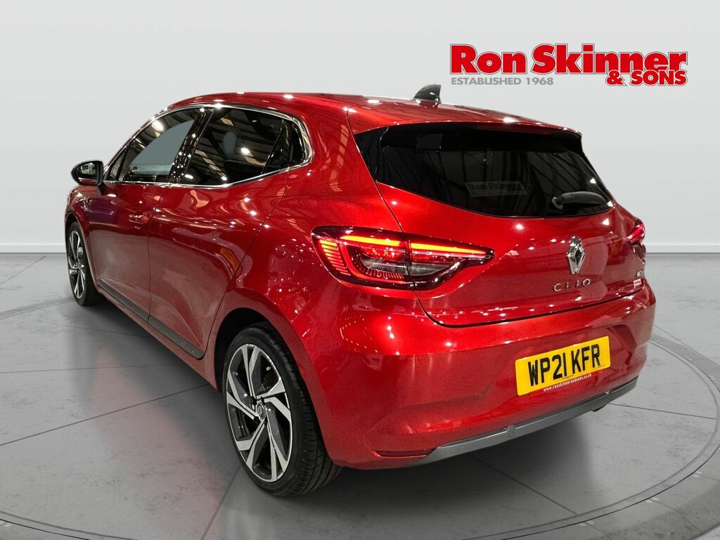 Renault Clio 1.6 E-tech Rs Line Hatchback Hybrid Aut Red #3