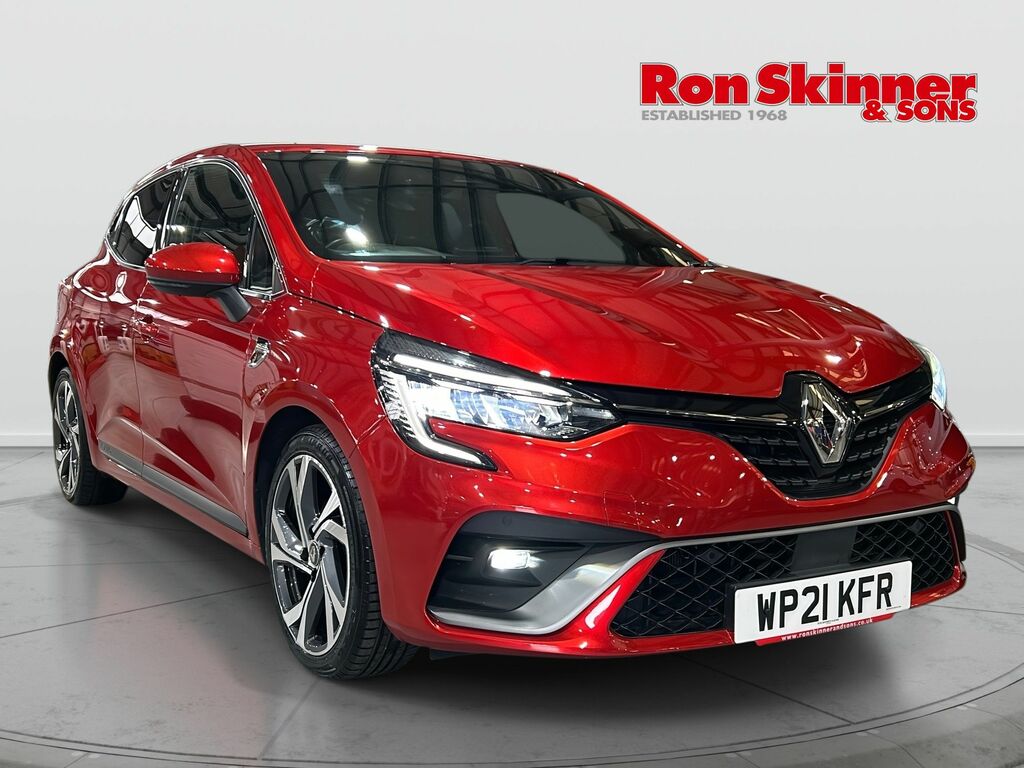Renault Clio 1.6 E-tech Rs Line Hatchback Hybrid Aut Red