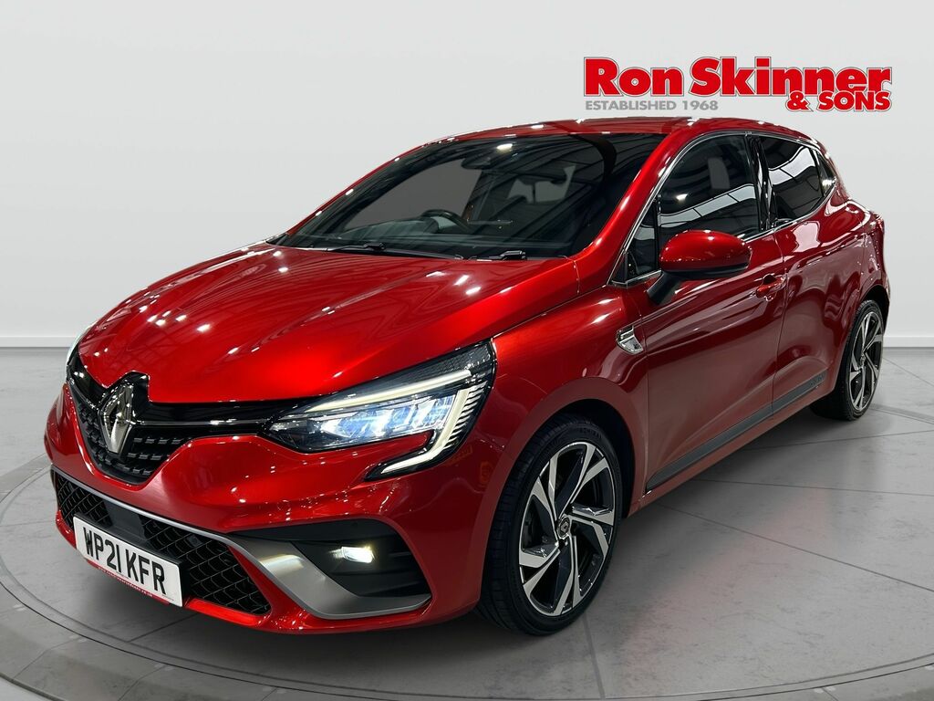 Renault Clio 1.6 E-tech Rs Line Hatchback Hybrid Aut Red #2