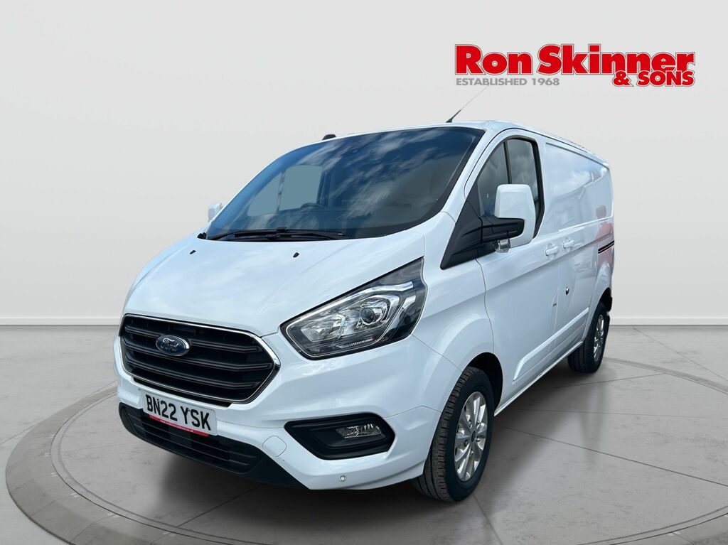 Ford Transit Custom 2.0 300 Ecoblue Limited Panel Van Manua BN22YSK White
