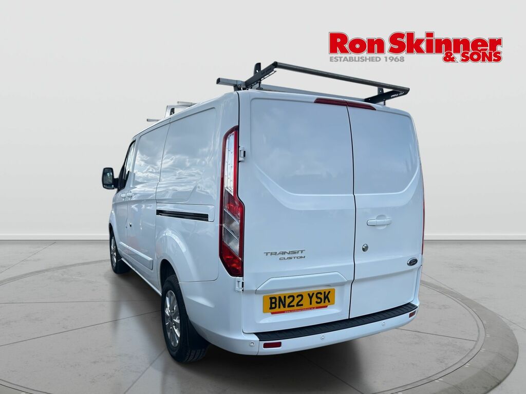 Ford Transit Custom 2.0 300 Ecoblue Limited Panel Van Manua BN22YSK White #2