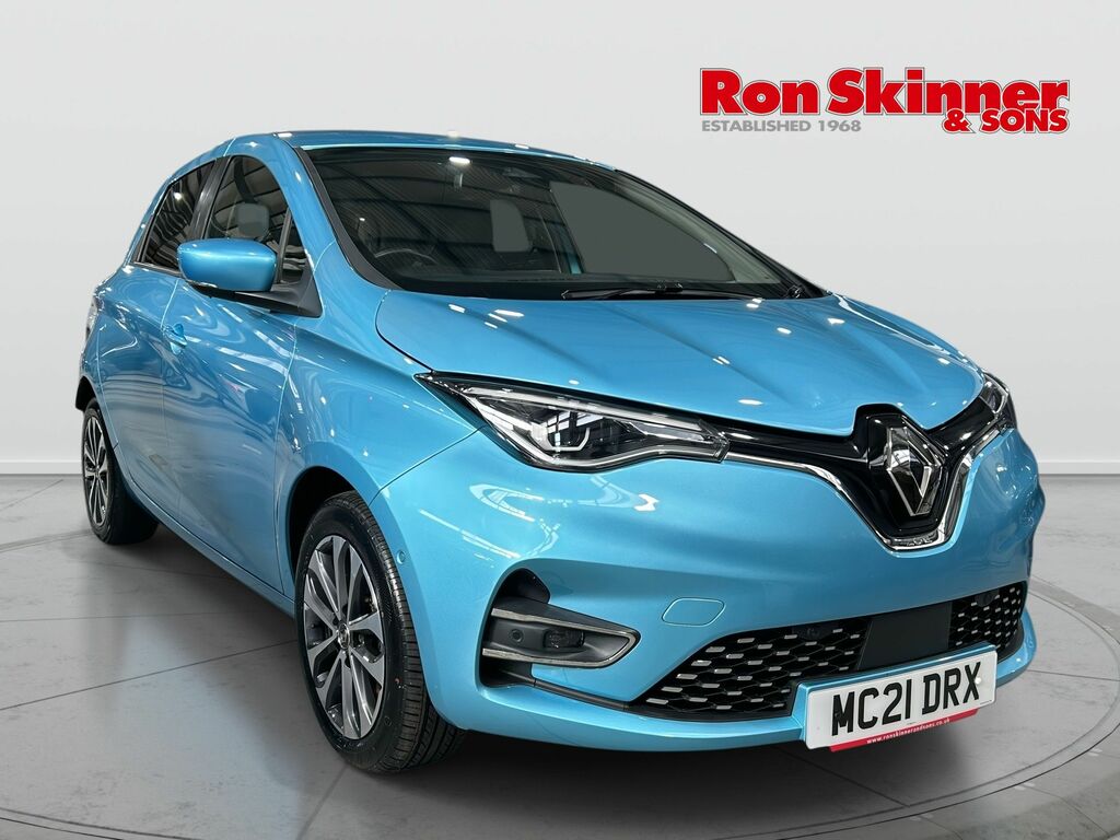 Renault Zoe R135 Ev50 52Kwh Gt Line Hatchback Aut Blue
