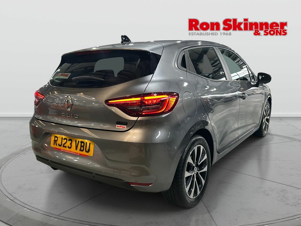 Renault Clio 1.6 E-tech Evolution Hatchback Hybrid A RJ23VBU Grey #4