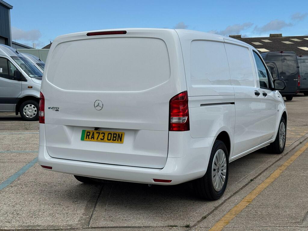 Mercedes-Benz eVito 116 E 66Kwh Progressive Fwd L2 6Dr Lwb White #4