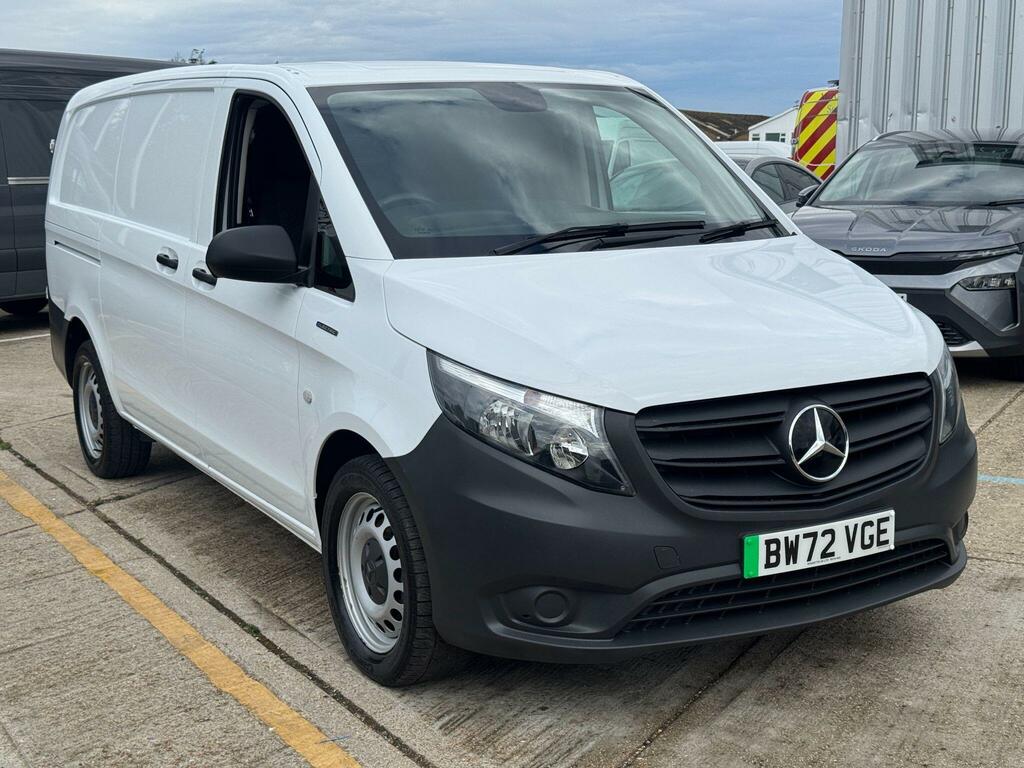 Mercedes-Benz eVito 116 E 66Kwh Progressive Fwd L2 6Dr Lwb White #3