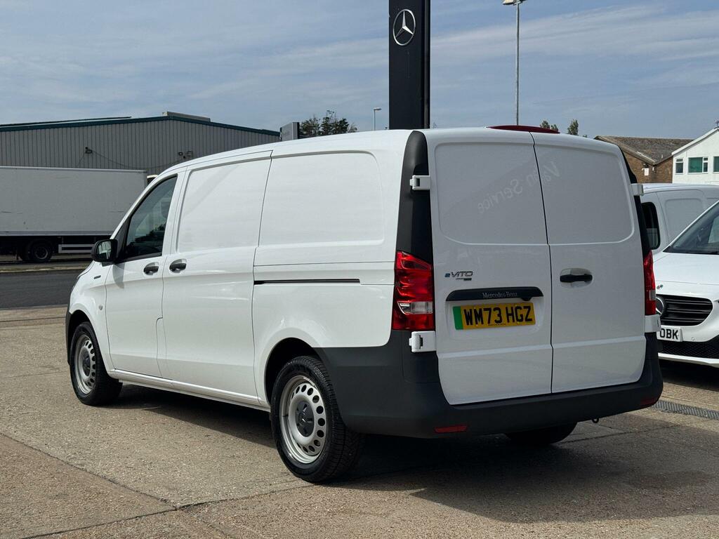 Mercedes-Benz eVito 116 E 66Kwh Progressive Fwd L2 6Dr Lwb White #6