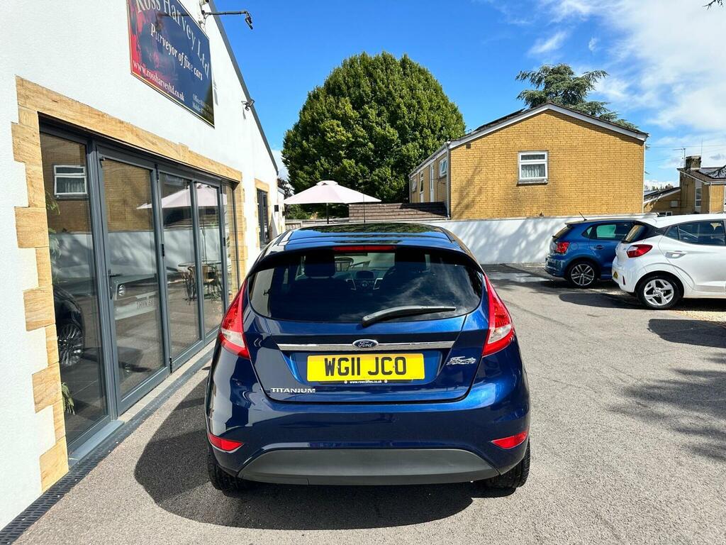 Ford Fiesta 1.4 Titanium WG11JCO Blue #5