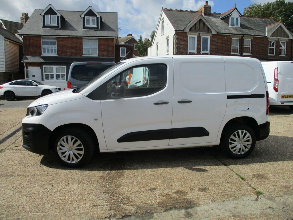 Peugeot Partner 1.6 Bluehdi 1000 Professional Standard Panel Van S White #2