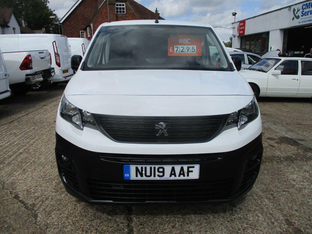 Peugeot Partner Panel Van White #8