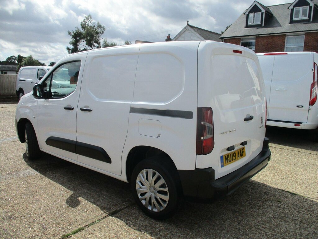 Peugeot Partner 1.6 Bluehdi 1000 Professional Standard Panel Van S White #3