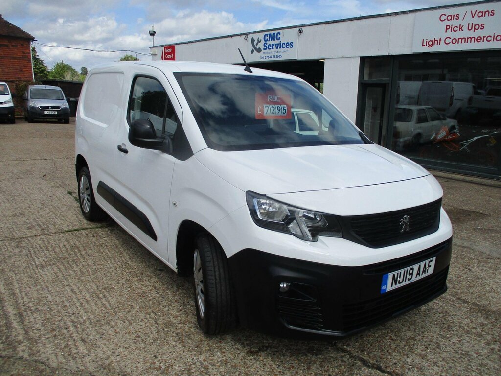 Peugeot Partner Panel Van White #7