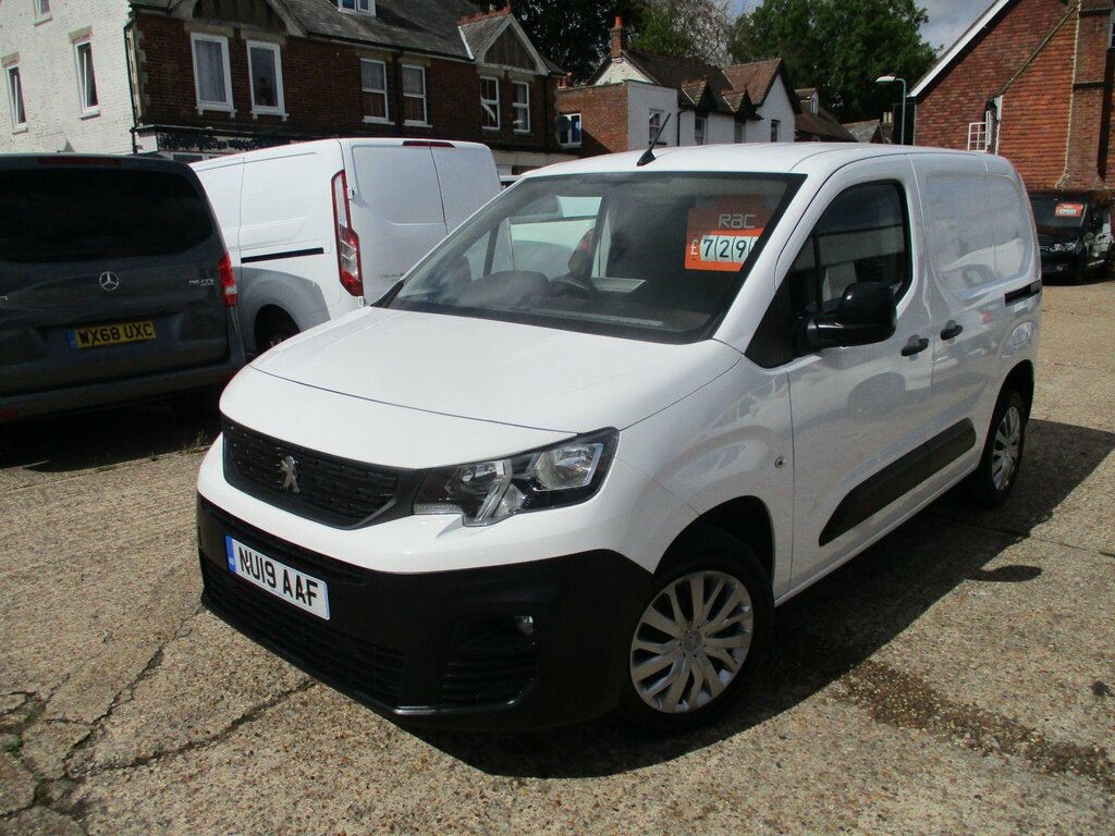 Peugeot Partner 1.6 Bluehdi 1000 Professional Standard Panel Van S White