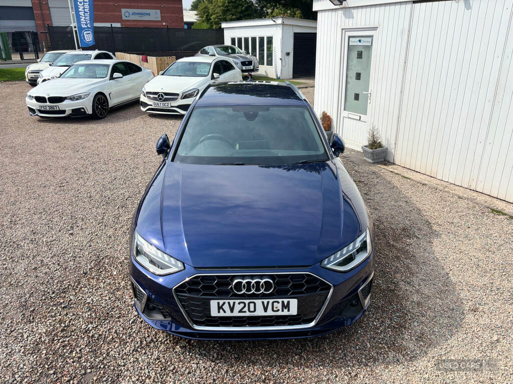 Audi A4 35 Tfsi S Line S Tronic KV20VCM Blue #4