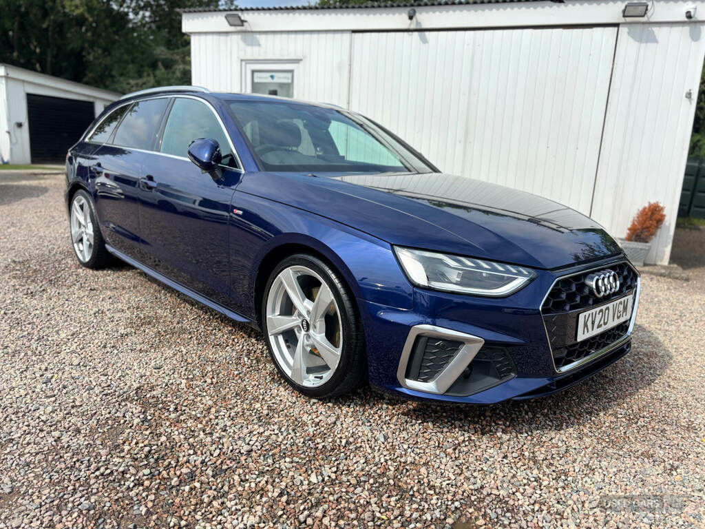 Audi A4 35 Tfsi S Line S Tronic KV20VCM Blue #3