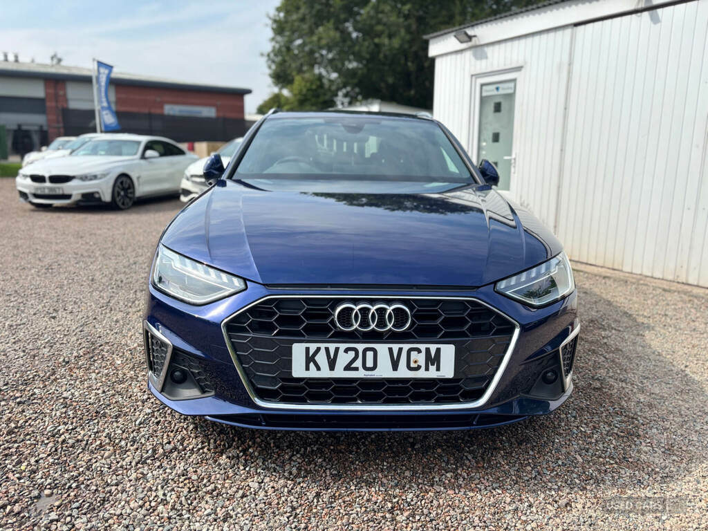 Audi A4 35 Tfsi S Line S Tronic KV20VCM Blue #2