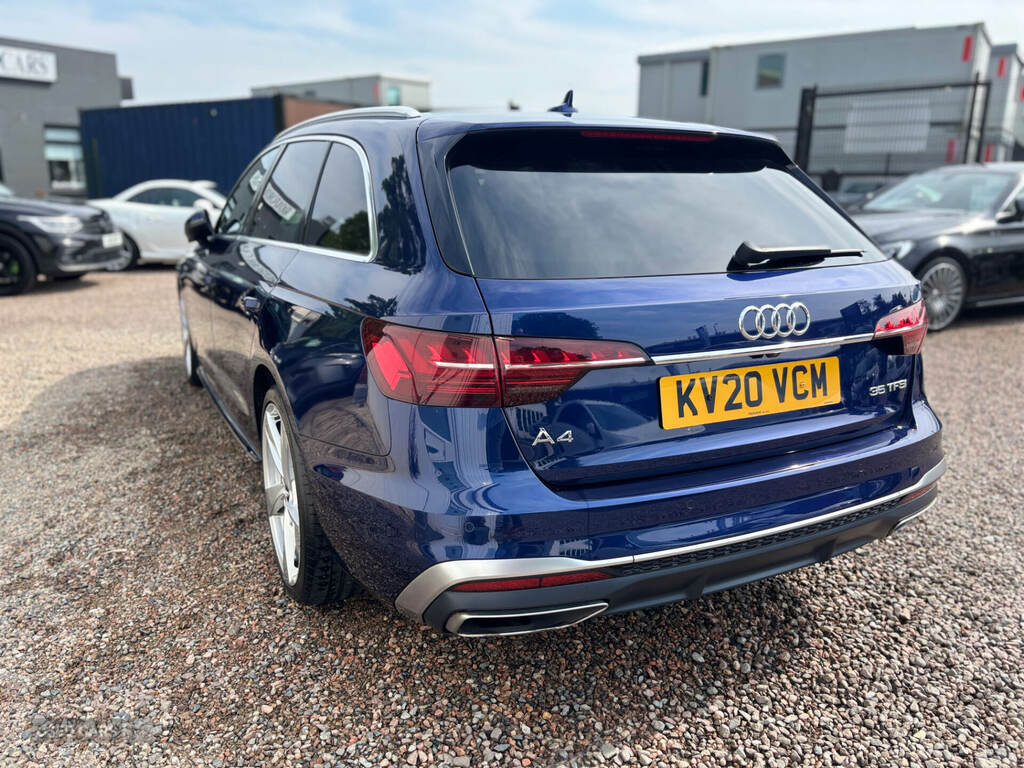 Audi A4 35 Tfsi S Line S Tronic KV20VCM Blue #6