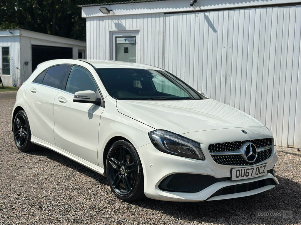 Mercedes-Benz A Class A180 Amg Line Premium White