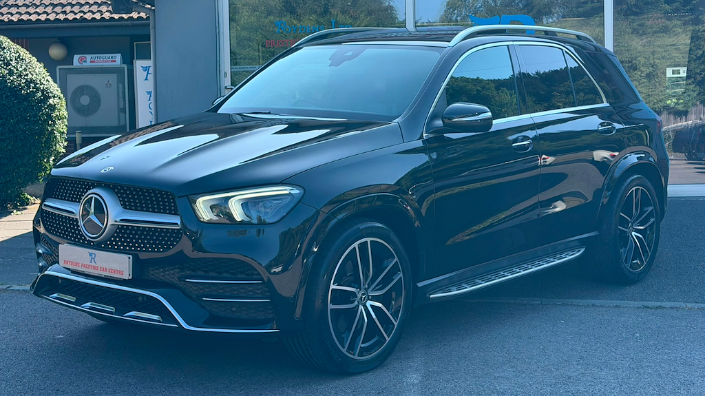 Mercedes-Benz GLE Class D 4Matic Amg Line Premium Plus GJ69YJM Black #5