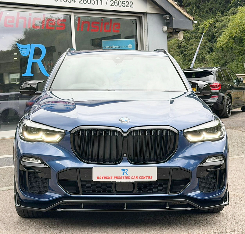 BMW X5 Xdrive 30D M Sport YL19ZTY Blue #4