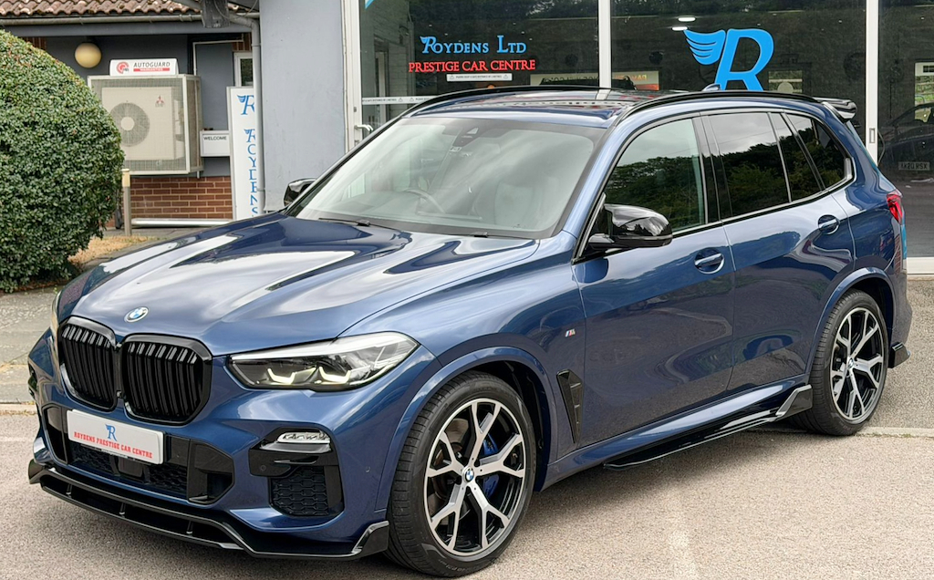 BMW X5 Xdrive 30D M Sport YL19ZTY Blue #5
