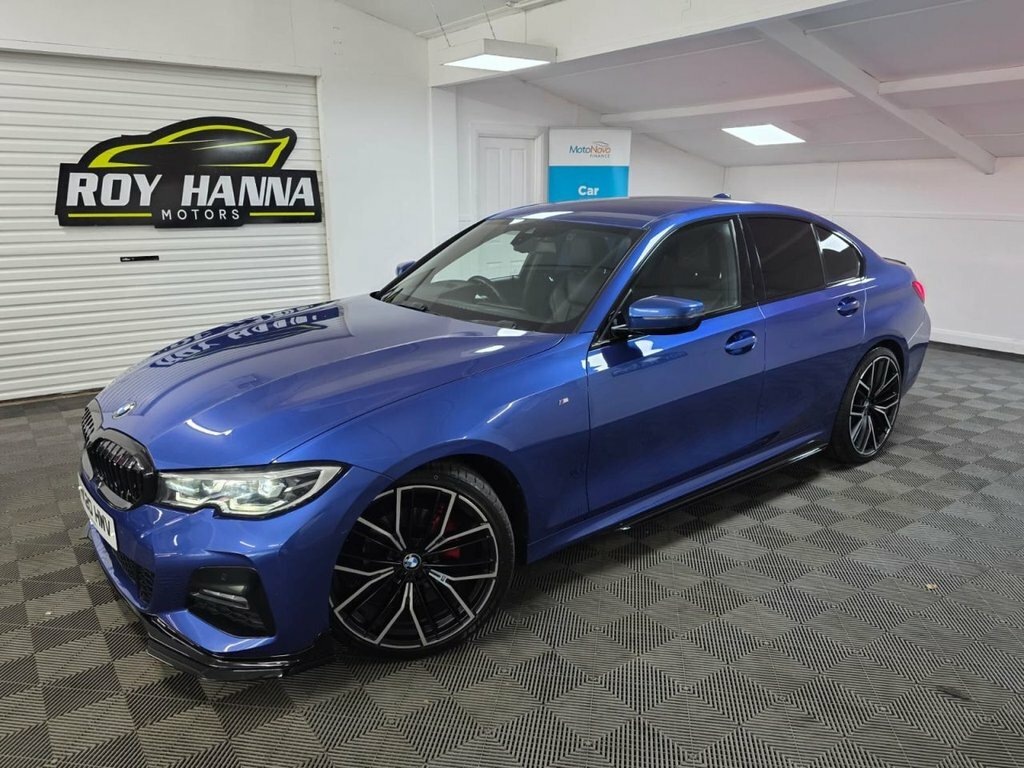 BMW 3 Series 2.0 320D Mht M Sport Saloon Hybrid Blue