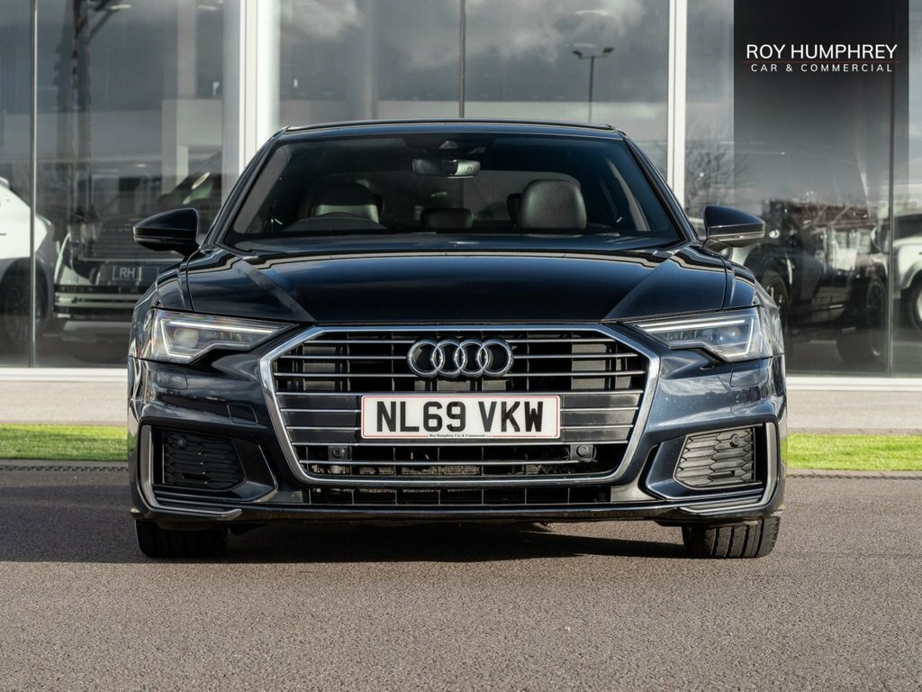 Audi A6 Saloon 2L S Line NL69VKW Blue #4