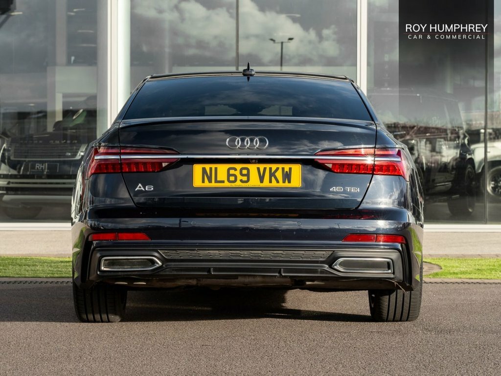 Audi A6 Saloon 2L S Line NL69VKW Blue #5