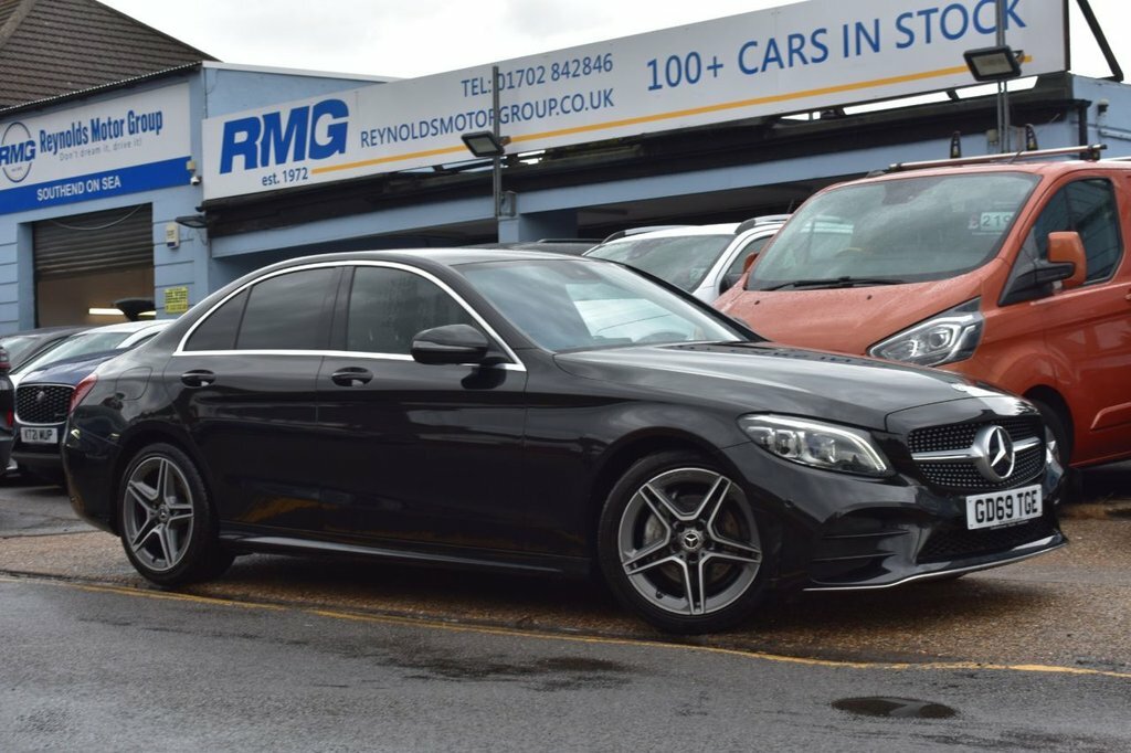 Mercedes-Benz C Class 1.6L Amg Line Edition Black #3
